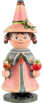 Produktbild von Wichtel - Erdbeere (14cm) Räuchermann von Hubrig Volkskunst