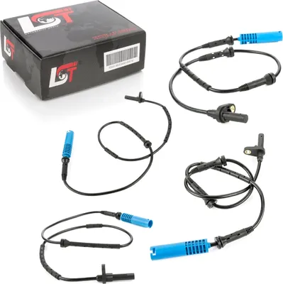 Produktbild von 4x ABS Sensor Drehzahlgeber vorne hinten 6771700 6771701 für BMW 5er E61 xDrive