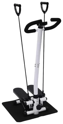 Productafbeelding van Fitness stepper, LCD-scherm, weerstandsbanden, zwart