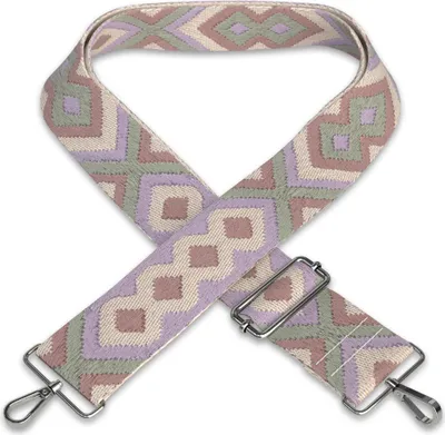 Produktbild von ARTVALL - Taschenband, Umhängeband für Tasche, Schultergurt verstellbar, 85 - 155 cm, Handtaschenband mit Karabiner DIY in Lila