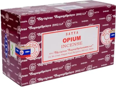 Zdjęcie produktu dla Kadzidełka Satya Opium -- 15 g