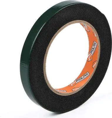 Zdjęcie produktu dla Taśma dwustronna piankowa czarna 15mm x 5m Polax