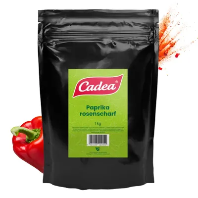 Produktbild von CADEA Paprika rosenscharf – 1kg Großverbraucherbeutel gemahlen Paprikapulver