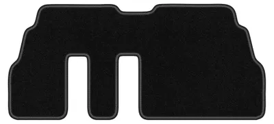 Productafbeelding van Velours achtermatten voor BMW X5 F15 vanaf 2013 – 2-delig, zwart, op maat – Wielganizator LUX