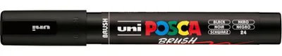 Produktbild von Posca Marker PC-5BR, 1 - 4 mm, Gelb - Schwarz