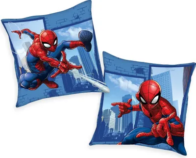 Produktbild von Marvel Spiderman Kissen Kuschelkissen 40x40cm, gefüllt