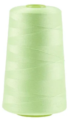 4572m Overlockgarn Nähgarn Polyester Overlock Artikel 3v10 zartes weißgrün