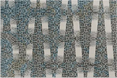 Imagen del producto de Ornamentos y diseños vintage – Alfombra de vinilo – 60x90 cm – Alfombra para exteriores – Terraza – Resistente a la intemperie – Moderna