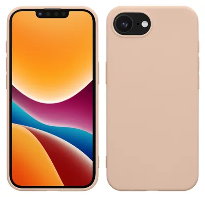 Produktbild von kwmobile Handyhülle für Apple iPhone 17e / iPhone 16e Hülle - TPU Case - Kabelloses Laden - Schutzhülle Cover in Coconut Swirl