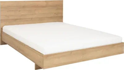 Obrázek produktu pro Dvojlůžková postel 160x200 CHASKA - dub riviera