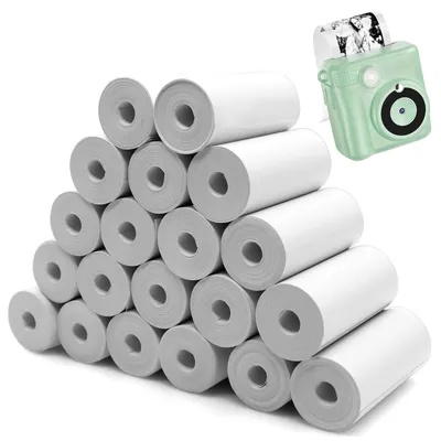 Obrázok produktu pre Termopapier pre detské fotoaparáty, 20 roliek, 57 mm, termopapier do tlačiarní