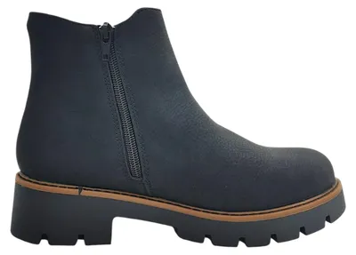 Imagen del producto de Jane Klain: Botas de tacón con cremallera, color negro, para uso casual
