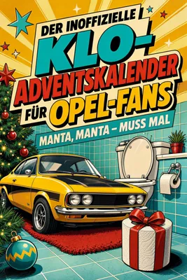 Produktbild von Der inoffizielle Klo-Adventskalender für Opel-Fans