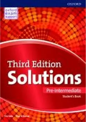 Obrázek produktu pro Solutions: Pre-Intermediate: Student's Book
