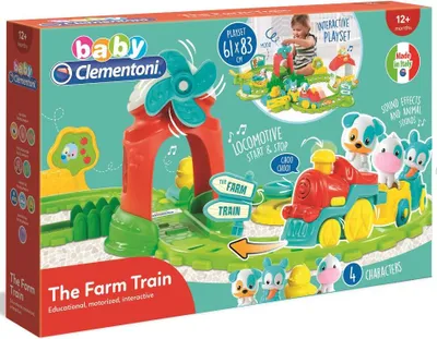 Image de Clementoni BABY Train du fermier avec sons 17391