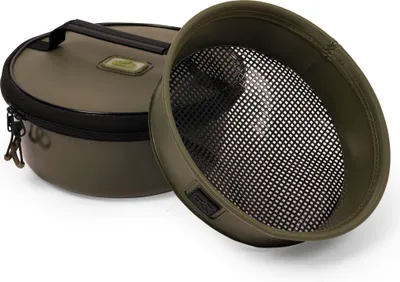 Produktbild von Korum EVA Solid Groundbait Bowl & Riddle Grundfutter Schüssel