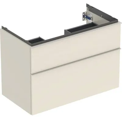 Produktbild von Geberit iCon Unterschrank für den Waschtisch, 2 Schubladen, 88,8x61,5x47,6 cm, 502305, 502.305.JL.1