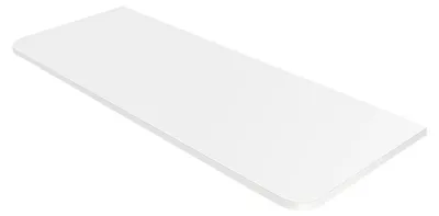 Produktbild von Klapptisch - Esstisch - Holzplatte - Metallgestell - Platzsparend - Für 2 Personen - Maße 80 x 50 cm - Weiß