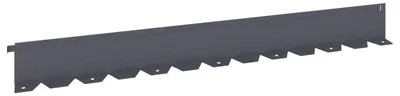 Obrázok produktu pre vidaXL Obvodový rám na záhradu, 10 kusov, 102 x 10 x 4 cm, oceľ, antracitová farba