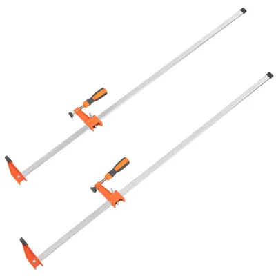 Produktbild von Stangenklemmen - Holzbearbeitung F-Klemme - 2er-Pack - 36-Zoll-Klemme/Spreizer - 600 lbs Last.