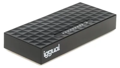 Immagine prodotto di Iggual ges8000 Switch Gigabit Ethernet 8x1000 mbps
