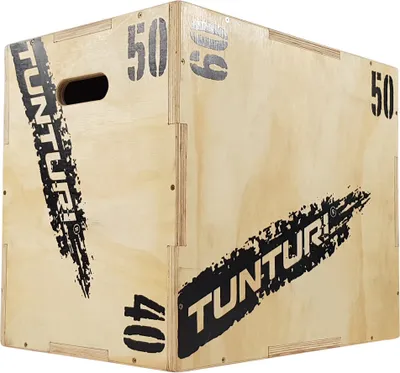 Obrázok produktu pre Tunturi plyo box, plyo boxy 40 x 50 x 60 cm, drevený skákací box