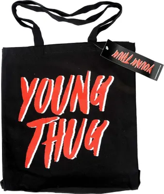 Produktbild von Young Thug - Taška, logo, bavlna RO6438 (jedna velikost) (černá)