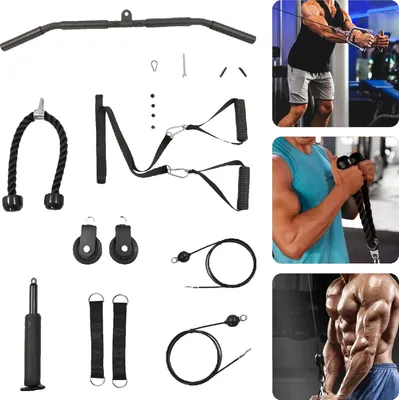 Obrázek produktu pro Posilovací systém, nosnost 120 kg, nastavitelná délka lana, odolné materiály