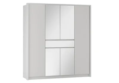 Produktbild von Kombinierter Kleiderschrank 200 ISABELA - weiß