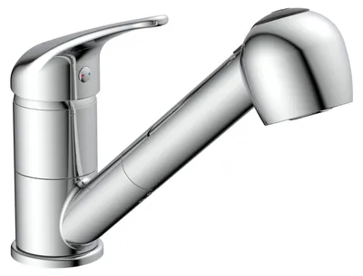 Produktbild von SCHÜTTE Küchenarmatur SUPRA mit Geschirrbrause, Wasserhahn Küche Chrom