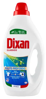 Produktbild von Dixan Flüssigwaschmittel Klassisch 24 Waschgänge, 1.080 ml