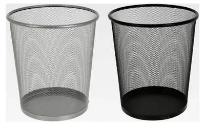 Produktbild von Papierkorb Mülleimer Abfalleimer Papiereimer Metall Draht Höhe ca. 30 cm 17 L