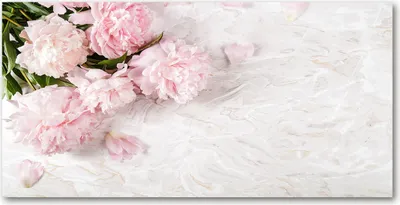 Produktbild von Tulup® Leinwandbild -100x50 cm - Wandkunst - Drucke auf Leinwand - Leinwanddruck  - Blumen & Pflanzen - Rosa - Pfingstrosen