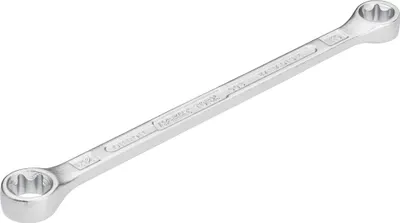 Produktbild von HAZET Doppelringschlüssel 609-E10XE12 140mm Chrom-Vanadium-Stahl 36g