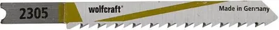 Produktbild von Wolfcraft Stichsägeblätter 2305000 80 mm U-Schaft 2 Stück