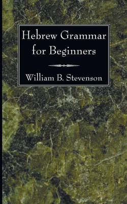 Produktbild von Hebrew Grammar for Beginners