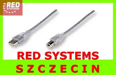 Produktbild von Manhattan USB 2.0 A-B 5m Druckerkabel Hochwertig