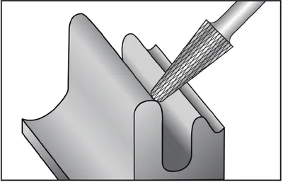 Zdjęcie produktu dla Frez węglikowy Ruko L średnica 6mm HM do aluminium KEL - 116233A