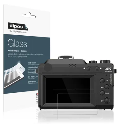 Produktbild von 2x dipos GlassCC NIKYJM WDZXJ