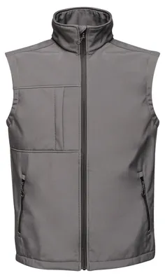 Produktbild von Regatta - "Octagon II" Weste Zum Bedrucken für Herren FK2631 (3XL) (Mittelgrau/Schwarz)