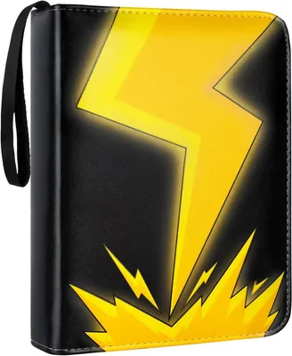 Image de pokemon Classeur Carte, Porte Carte à Collectionner Capacité de 50 Pages 400 Cartes, Livre Rangement Cartes, RangeLivreCartes, Album Carte Imperméable