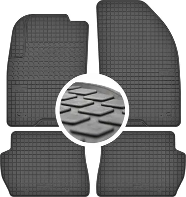 Produktbild von Auto-Fußmatten gummimatten für Ford Fiesta MK6 (2002-2008)