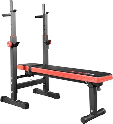 Produktbild von TrainHard® Multifunktion Hantelbank Drückerbank mit Hantelablage klappbar