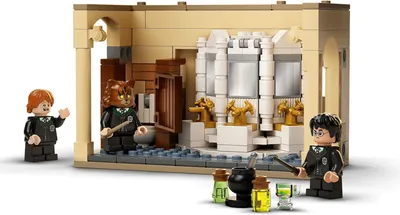 Produktbild von LEGO 76386 Harry Potter Hogwarts: Misslungener Vielsaft-Trank Set zum 20. Jubiläum mit Harry als goldene Minifigur, Fanartikel