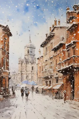 Immagine prodotto di Poster 20x30 cm Il fascino delle città antiche