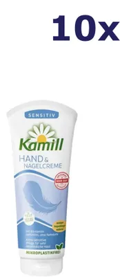 Produktbild von 10x Kamill Hand & Nagel Creme 100ml Sensitive