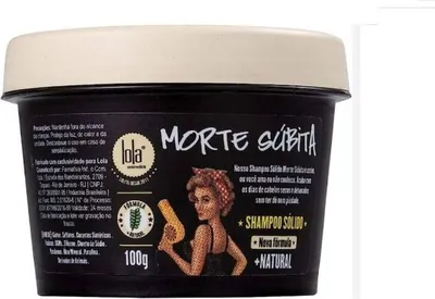 Obrázok produktu pre Lola Cosmetics Morte Sú bita Tuhý šampón 100Gr.