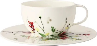 Produktbild von Rosenthal Brillance Fleurs Sauvages Tee-/Cappucinotasse 2tlg