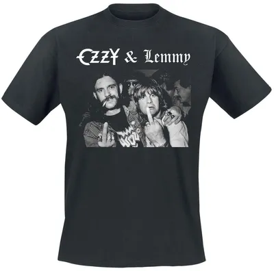 Produktbild von Ozzy Osbourne T-Shirt Herren Hellraiser Ozzy & Lemmy schwarz XL