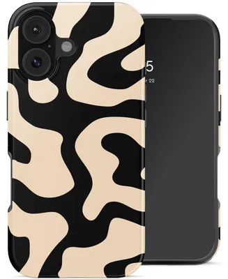 Productafbeelding van Selencia Vivid Backcover voor de Apple iPhone 17 - Art Wave Black